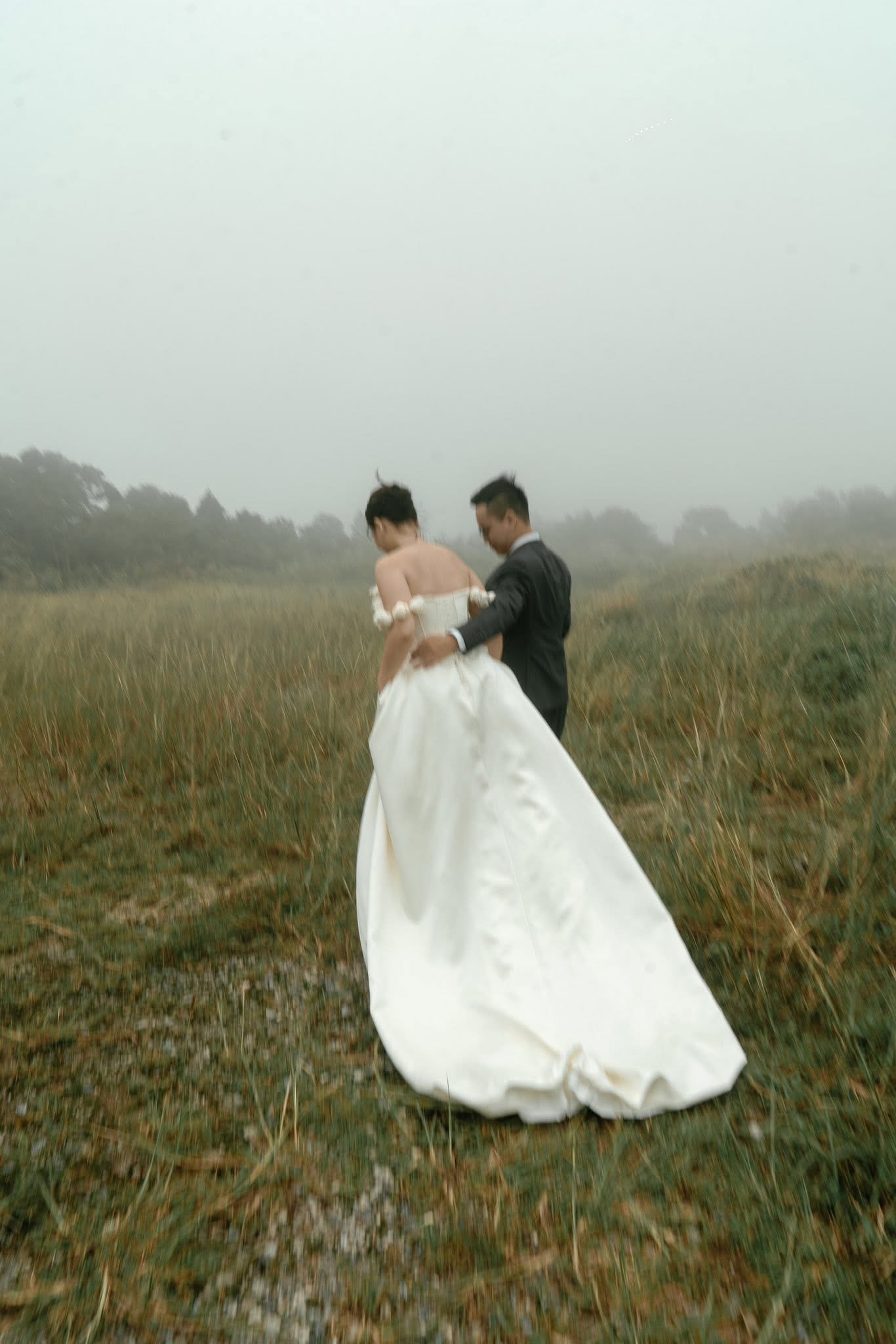 Trung and Hằng moment together